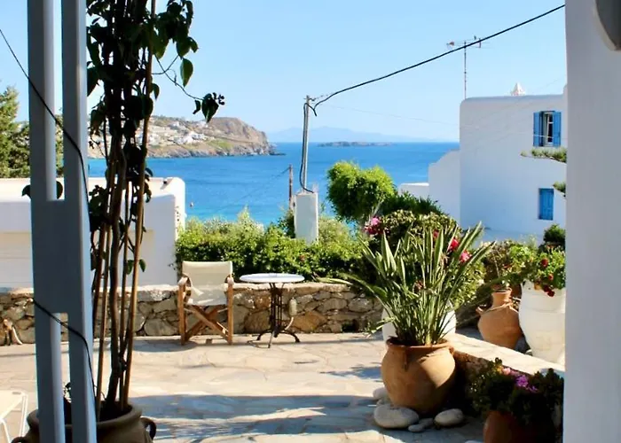 アパート Samanti Mykonos Sea View