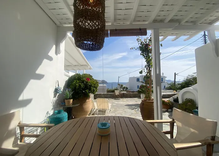 Samanti Mykonos Sea View アパート Agios Ioannis Diakoftis